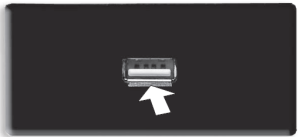 Premier series USB port on the side