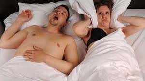 ( Men with OSAS and Snoring - Image Courtesy of www.qmedicine.co.in )