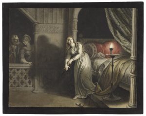 ( Lady Macbeth aroused from sleep and Sleepwalking - Image Courtesy of luna.folger.edu )