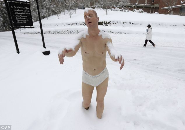 ( Controversial Life-like Statue called "Sleepwalker" - Image Courtesy of www.dailymail.co.uk )