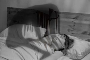 ( Sleep Paralysis - Hypnagogic Hallucinations - Image Courtesy of www.girlsaskguys.com )
