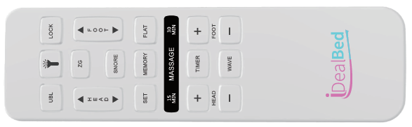 iDealBed 4i Custom Remote Controller