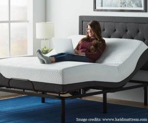 Lucid L100 Adjustable Bed