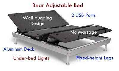 Bear adjustable frame