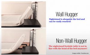Wall hugger vs non-wall hugger comparison